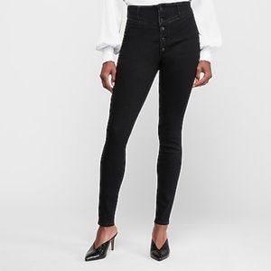 BNWOT 🎁 Express Super High Waisted Jean Leggings